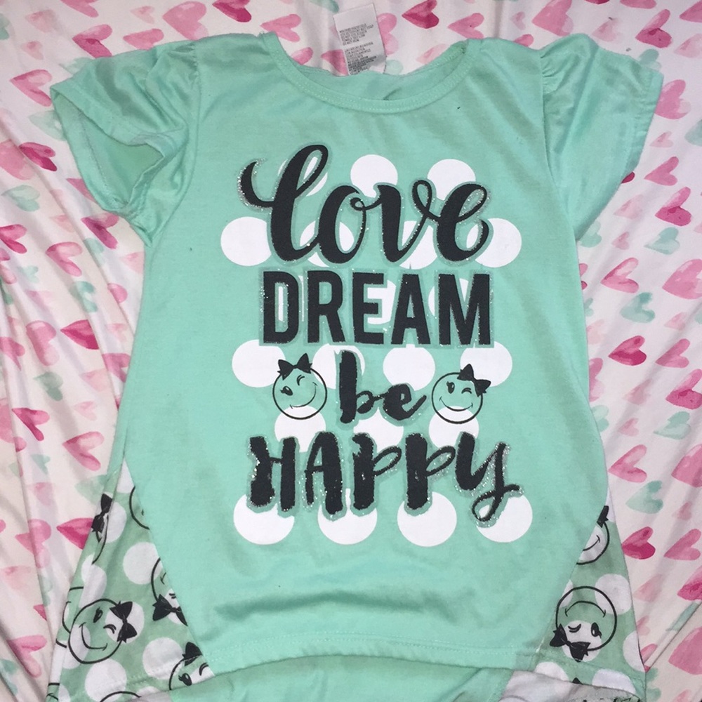 Aqua shirt